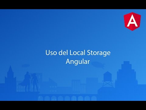 Uso del local storage en angular
