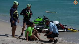 Water safety at the beach