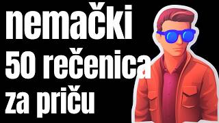 NEMAČKI - 50 REČENICA ZA KONVERZACIJU - GRAMATIKA I VOKABULAR NEPRIMETNO