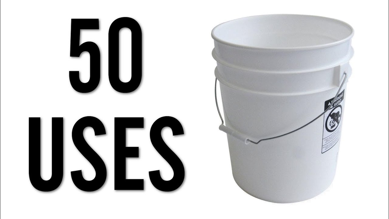 50 Brilliant Uses For a 5 Gallon Bucket
