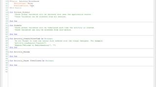 Basic4android - 02 Título de la aplicación, Girar pantalla y Pantalla completa_3