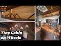 MASTERPIECE of Woodwork Van Build - TRUE Tiny Home on Wheels