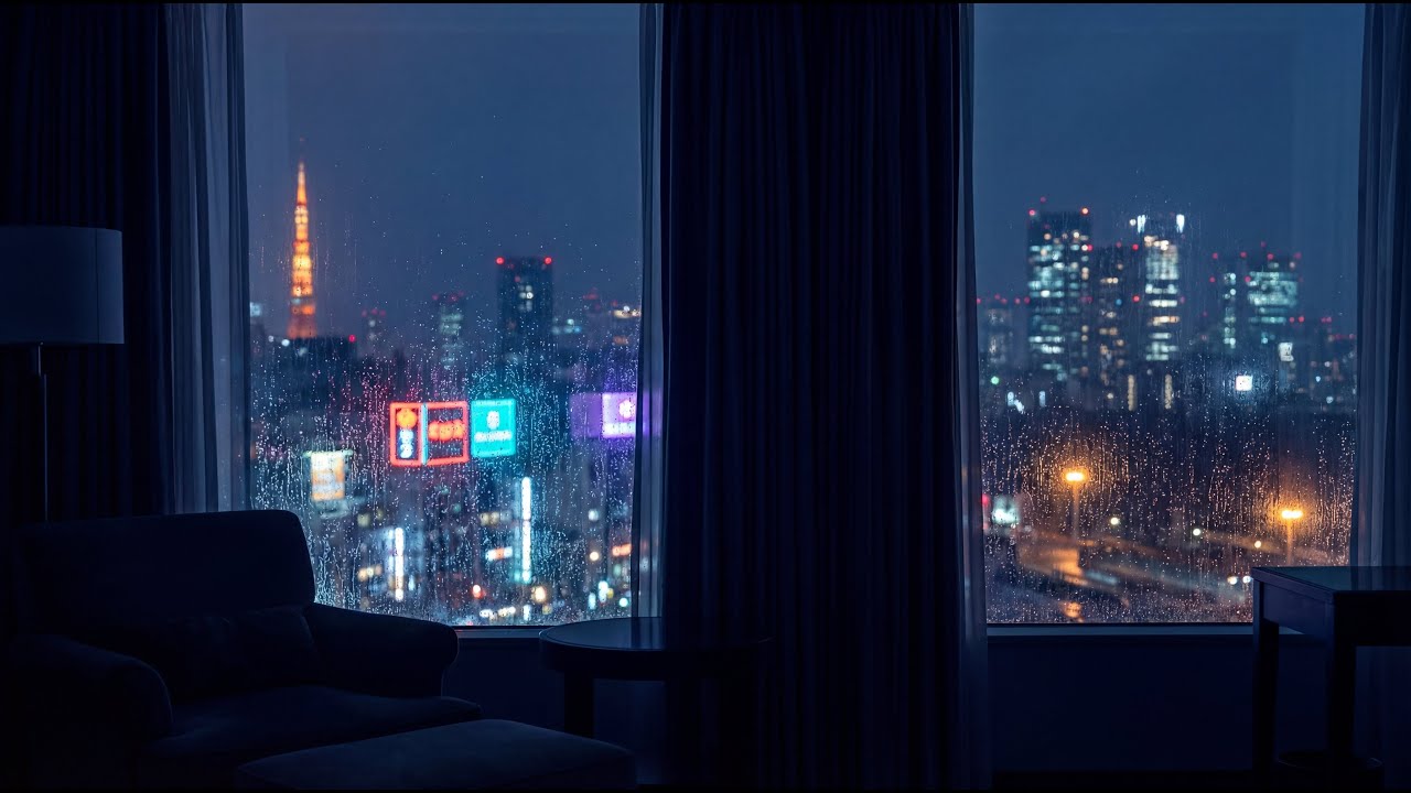 Tokyo After Midnight 🌃 | Quiet City Lofi for Late Night Focus