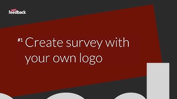 1. Create a survey with your own logo | easyfeedback