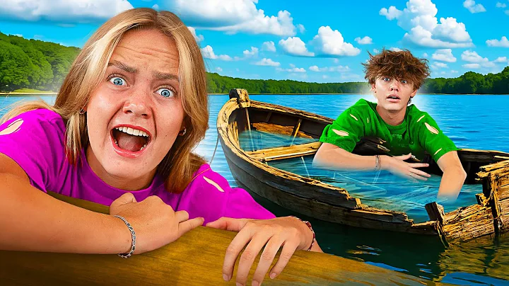 SURVIVING Overnight on a Raft in OPEN WATERS!