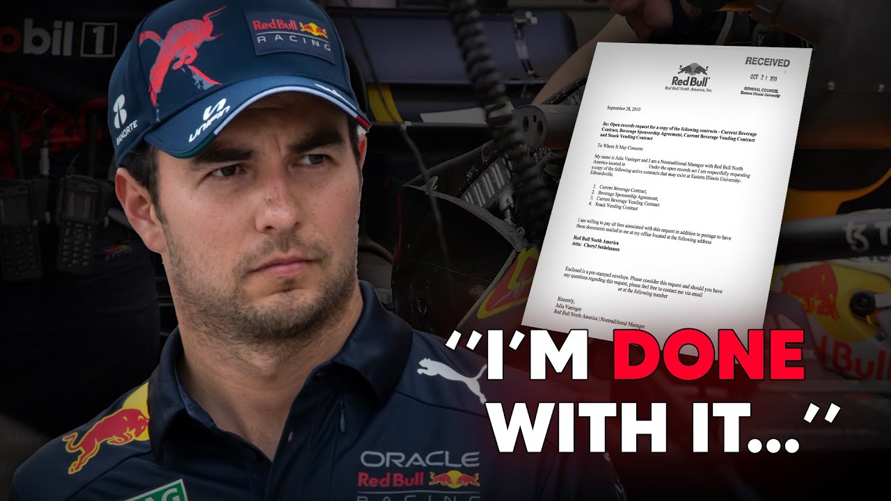 F1 BREAKING NEWS: Perez is LEAVING Red Bull !?!