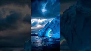 Whale in Icy Arctic Waters | Serene Iceland Nature