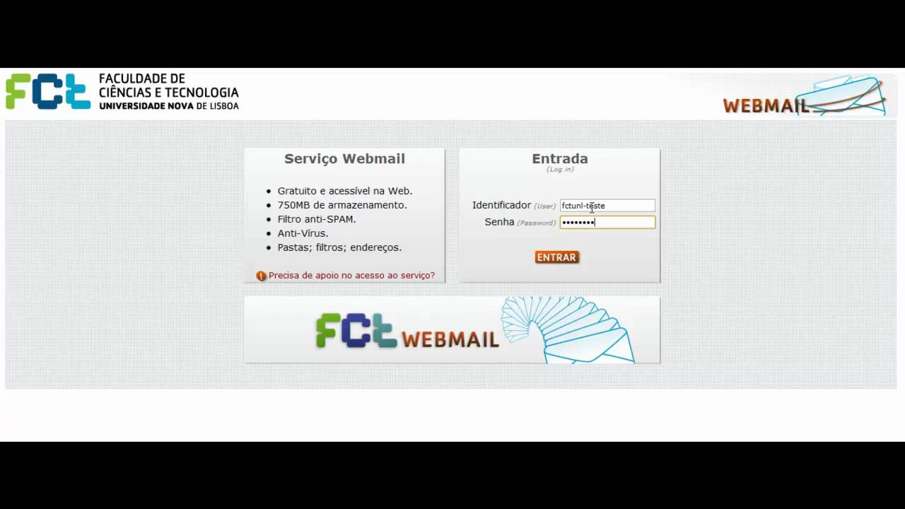 Exportar contactos de webmail.fct.unl.pt - YouTube