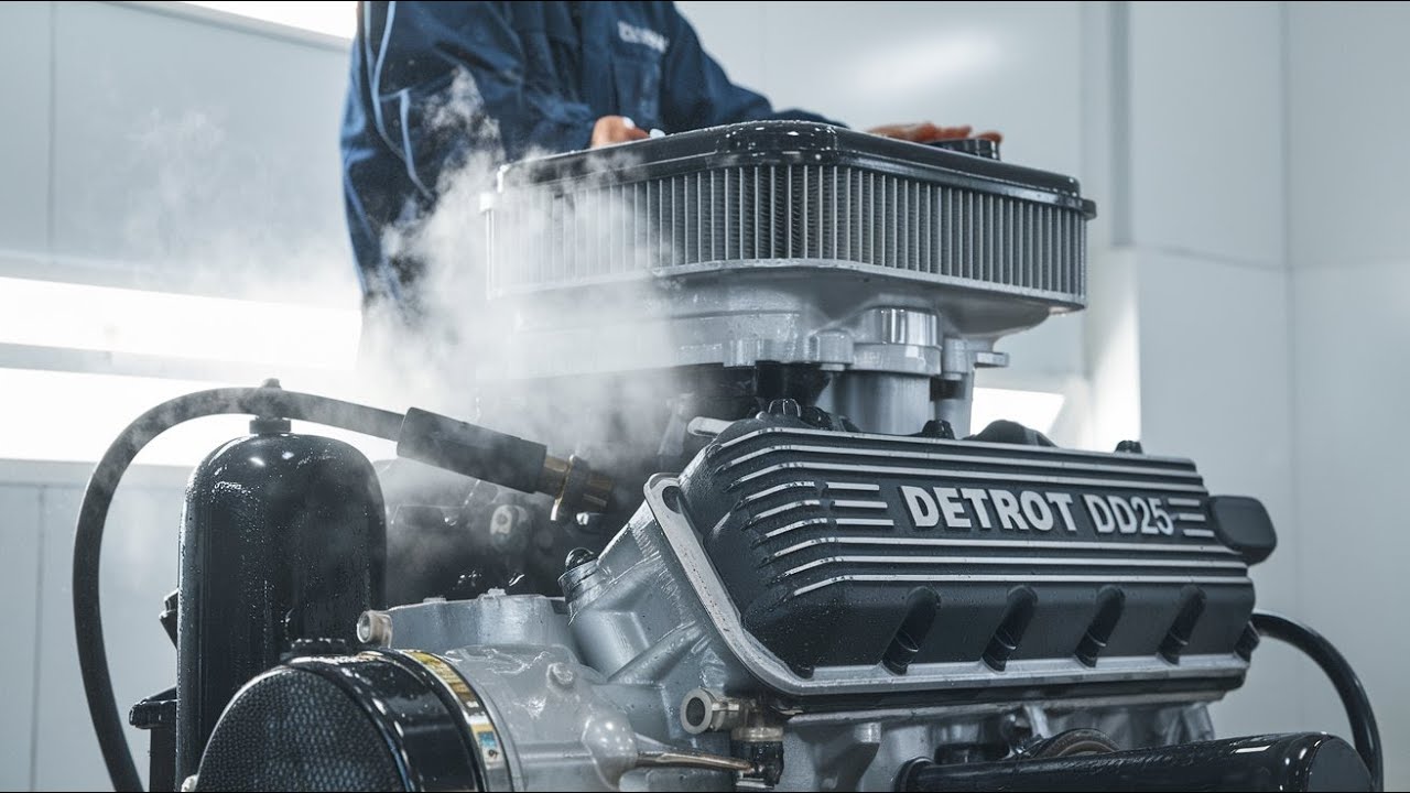Detroit DD25 Powerful Engine Explained – Specs, Performance & Real-World Impact
