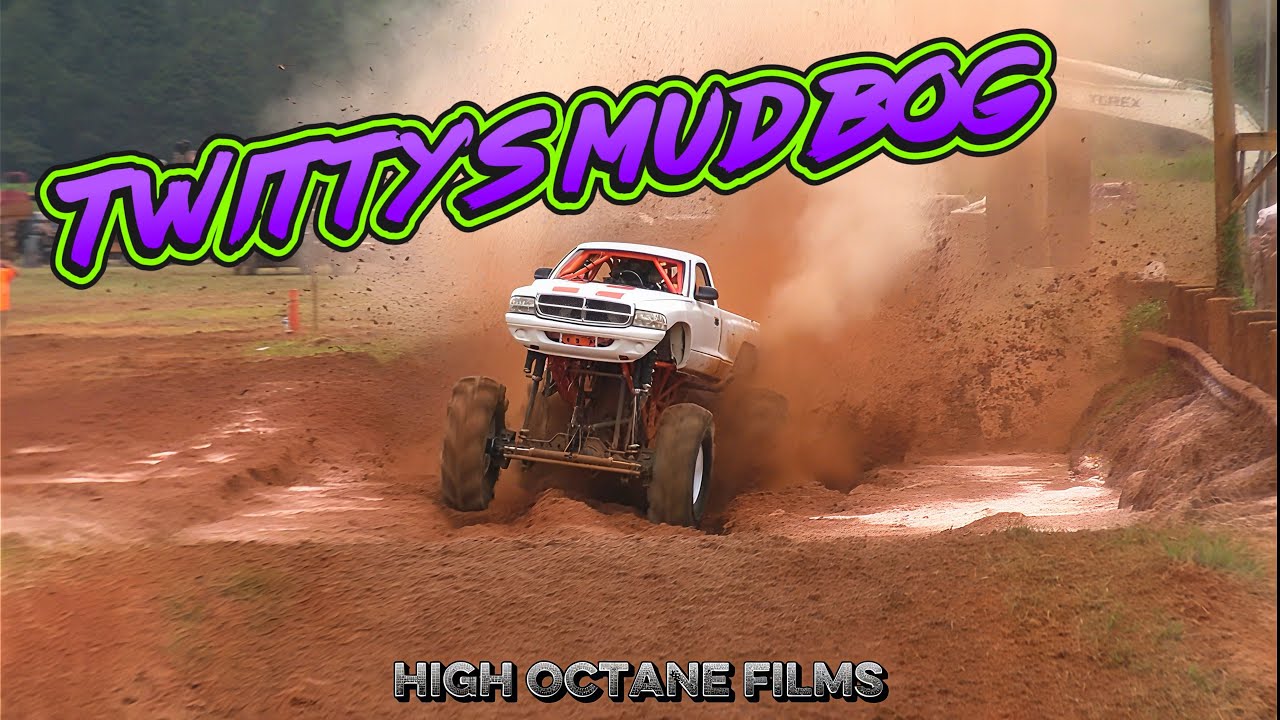 MEGA TRUCK RACING AT TWITTY’S MUD BOG 