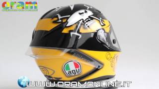 AGV Corsa Guy Martin Replica - 360° Oram - YouTube