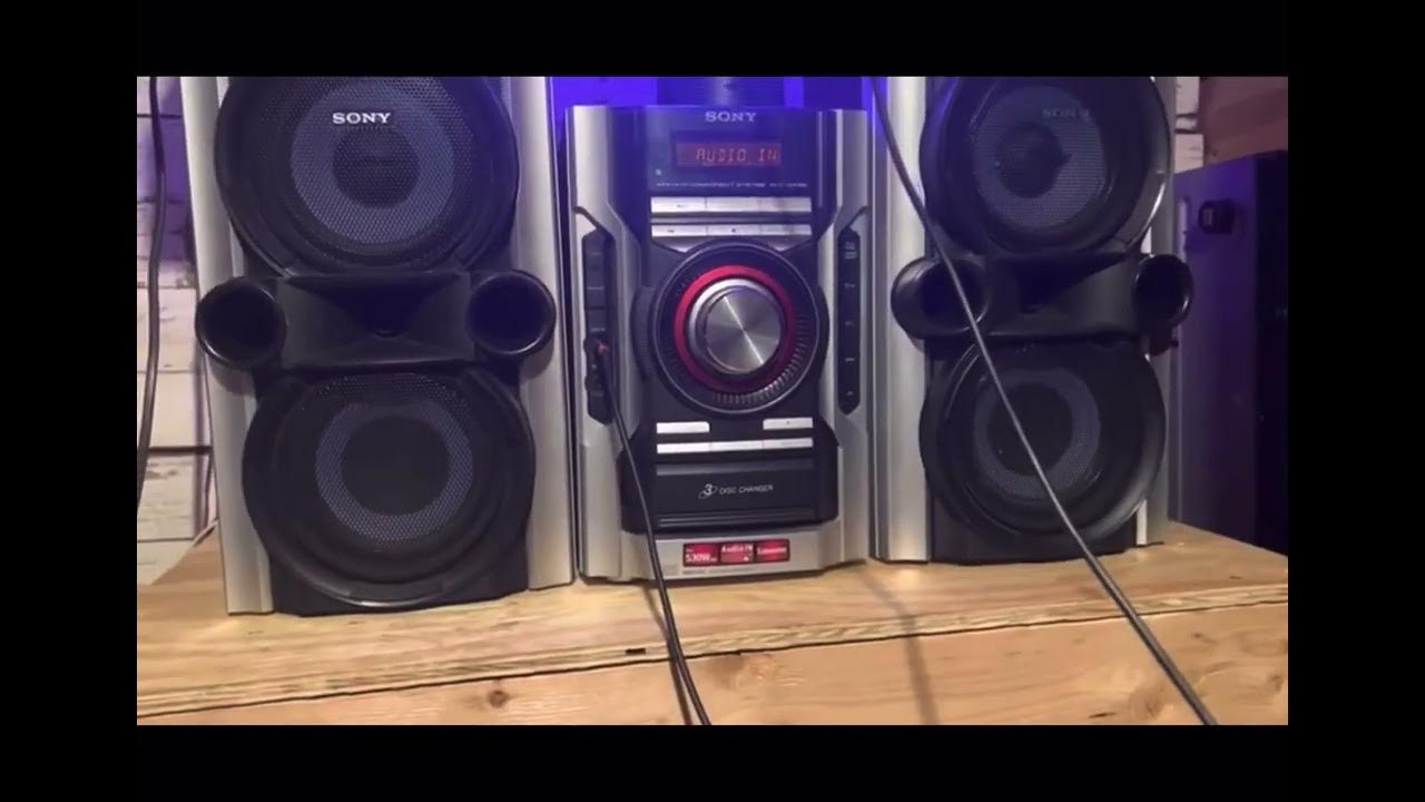 SONY MHC-GX99 vs PANASONIC SA-AK27 - YouTube