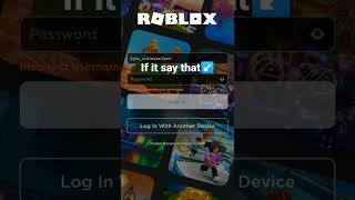 how reset password on Roblox (skya Kyla) screenshot 3