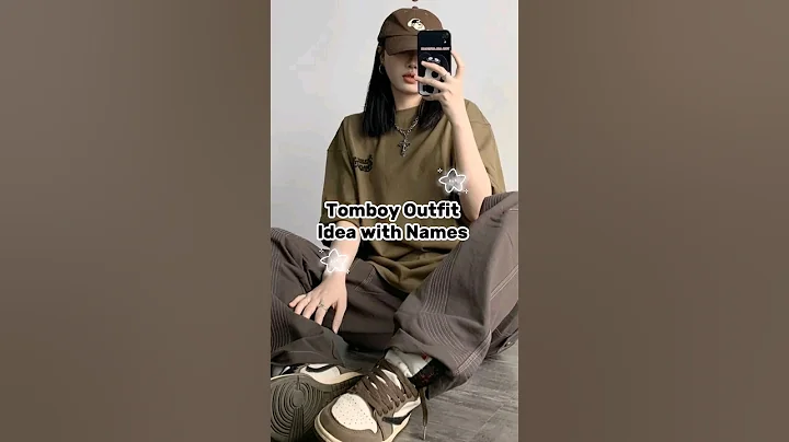 Tomboy Outfit 🖤 #shorts #aesthetic #tomboy #fyp #explore #popular #recommended #trending #youtube