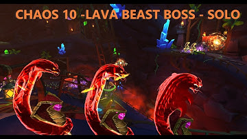 Dungeon Defenders 2 - Crystal Mines Chaos 10 Full run SOLO