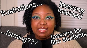 lessons learned working my first media job (+ lessons for film students)