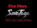 5 More Savatage Riffs You Gotta Know!