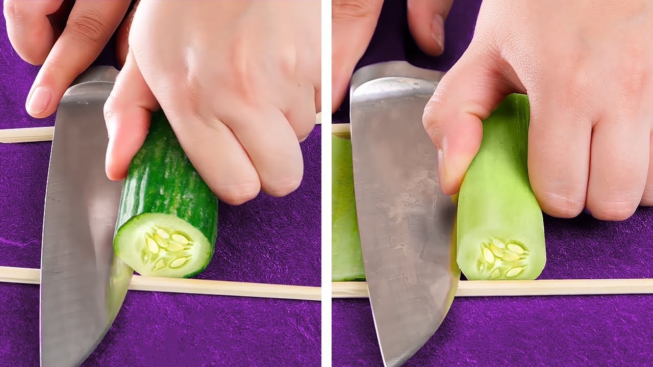 HOW TO CUT AND PEEL YOUR FOOD FASTER | Simple And Genius Kitchen Hacks