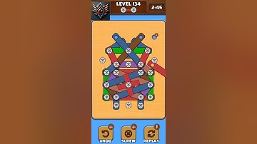 Nuts X Bolts and Screw Puzzle Level 134