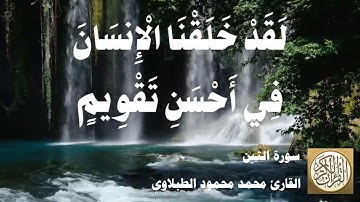 095 محمد محمود الطبلاوي - سورة التين