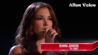 Video thumbnail of "The Voice -  Top 7 Girls Amazing Voice | Blind Audition | WorldWide #part 2"
