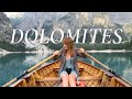 Exploring the dolomites in italy lago di braies nuvolau and seceda