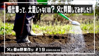 【無農薬野菜 作り方】無農薬野菜の作り方を埼玉県で家庭菜園Vlogとして配信中！父に苦労することは何か、聞いてみました！