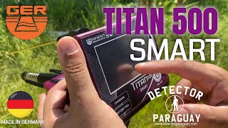 Detector Titan 500 Smart Oro Diamantes Tesoro Pepitas Larga Distancia