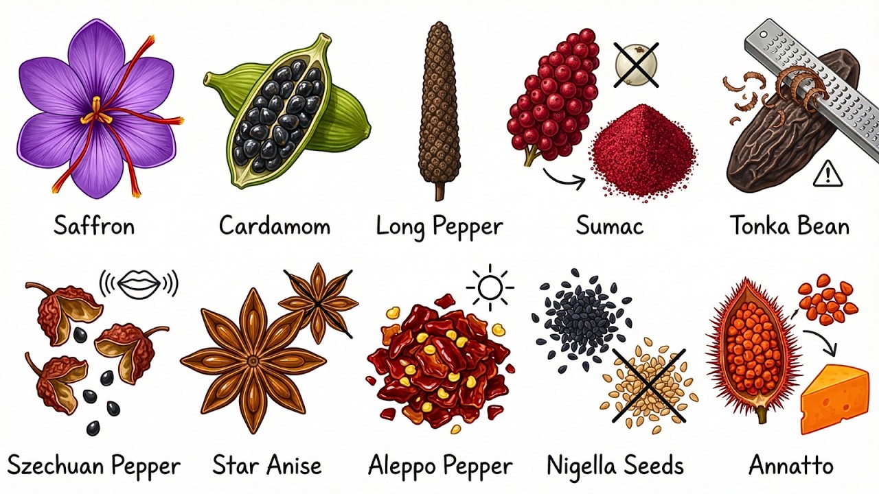 Every Rare Spice Explained