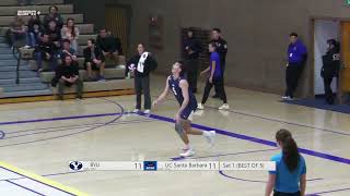 BYU vs UC Santa Barbara | NCAA Men Volleyball 01192024