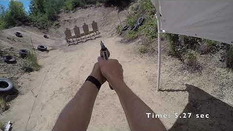 S&W 686 SSR Revolver IDPA 5x5 Classifier 7-18-2020