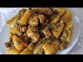 Poulet aux olives et pommes de terre à la marocaine, facile et rapide!