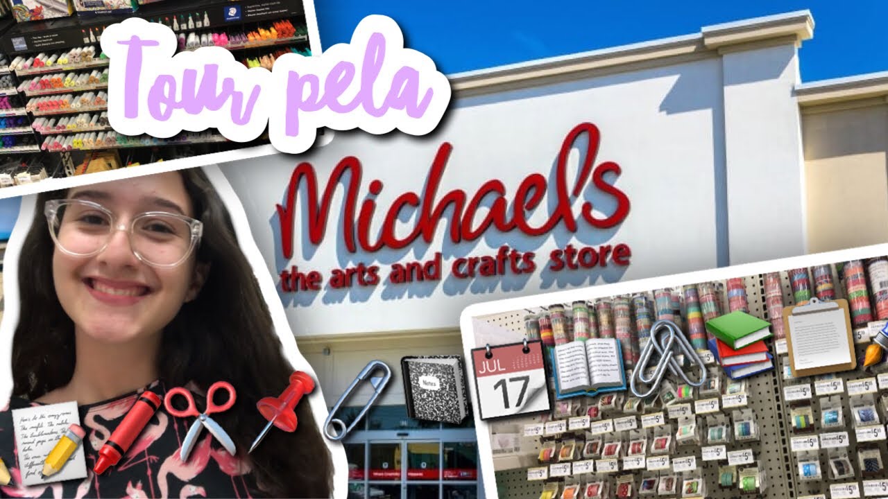 Tour pela Michaels: A melhor papelaria de Orlando