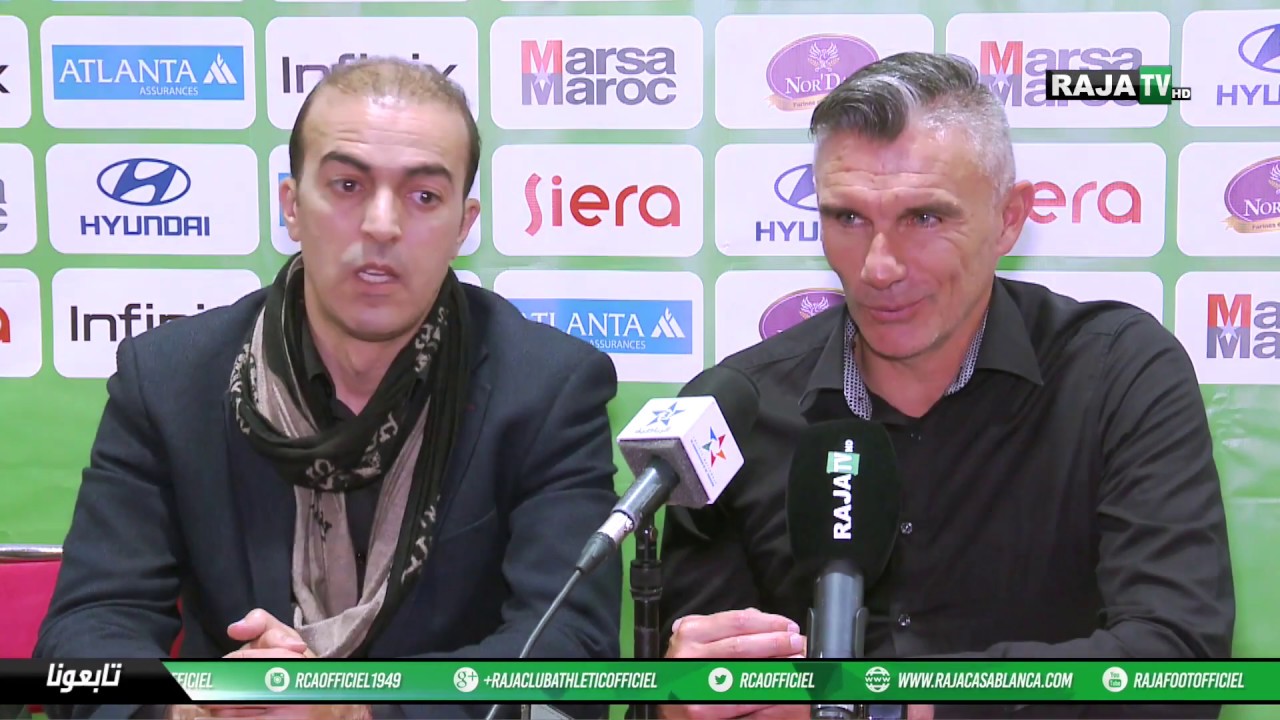 football score RCA 2-1 MCO الندوة الصحفية لباتريس كارتيرون بعد الفوز على المولودية