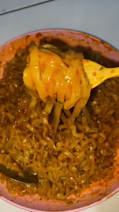 MUKBANG SAMYANG SAMA BOCIL #shorts