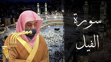 سورة الفيل بصوت الشيخ الوليد الشمسان