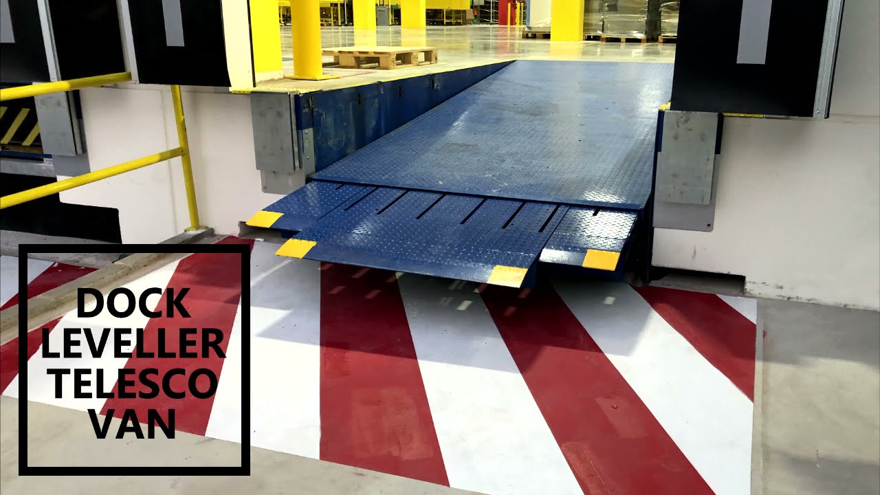 Dock leveller to load-unload for trucks and vans - Angel Mir (Portes ...