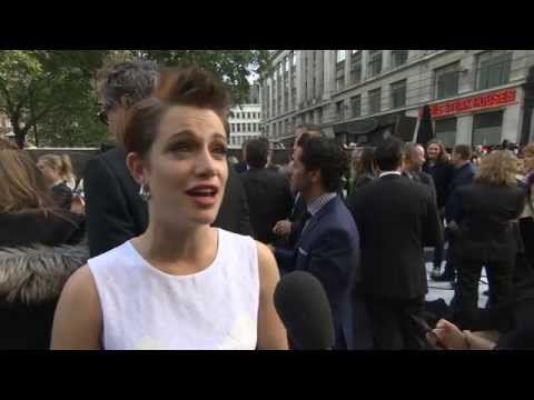 Daniella Kertesz Interview World War Z Premiere Youtube