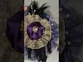 Hat corsage and Hat pin #hats #jewelry #craft #fashion #ribbon