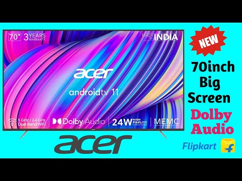 Acer XL Series 70inch ULTRA 4K Smart Android TV With android 11 -dolby audio, MEMC, AR70AR851UD