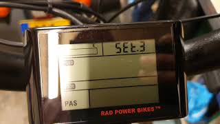 Snelheid verhogen op de EU Rad Powerbikes RadRhino 250W - YouTube