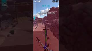 25 Reverse Barspins and Finish Without Crashing - The Ridge - Touchgrind BMX 2 (Android/iOS)