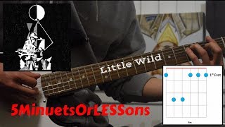 How to Play King Krule - Little Wild | Guitar Lesson