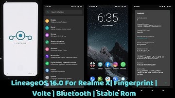 LineageOS 16.0 For Realme X | Fingerprint | Volte | Bluetooth | Stable Rom