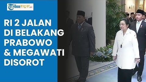Gibran Jalan di Belakang Prabowo & Megawati Jadi Sorotan, Rocky Gerung: Wapres Kehilangan Marwahnya