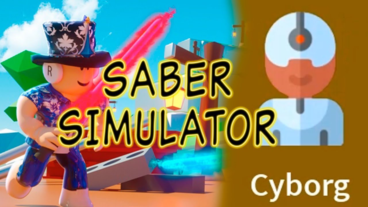 Cyborg Nevah Stop Robox Saber Simulator Ep 10 Youtube - jelly roblox saber simulator