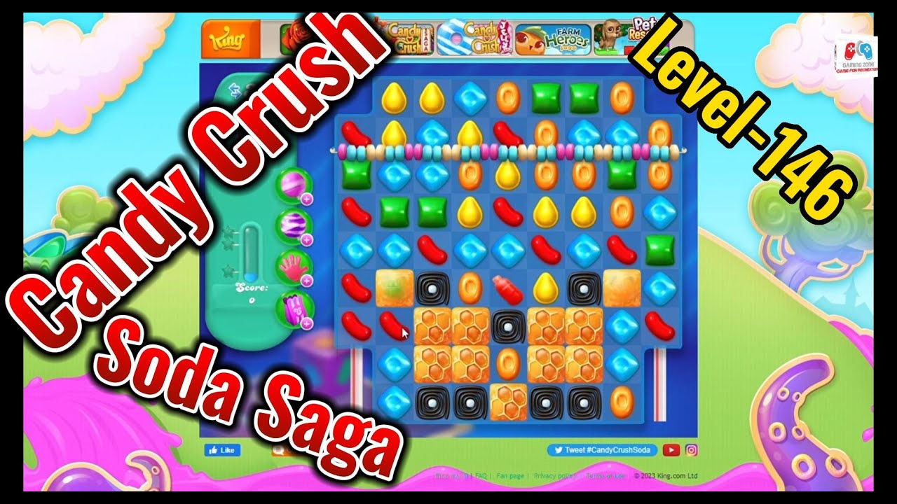 Candy Crush Soda Saga Level 146 | Tips & Tricks to Beat the Challenge