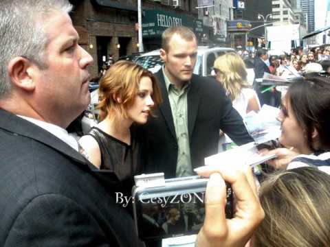 Kristen Stewart - Late Night with David Letterman ...