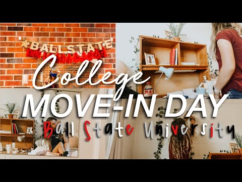 COLLEGE MOVE-IN DAY VLOG | ball state university | 2020