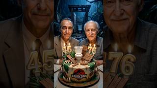 Jurassic Park Cast with their Iconic Movie Cakes! 🦖🎂 #JurassicPark